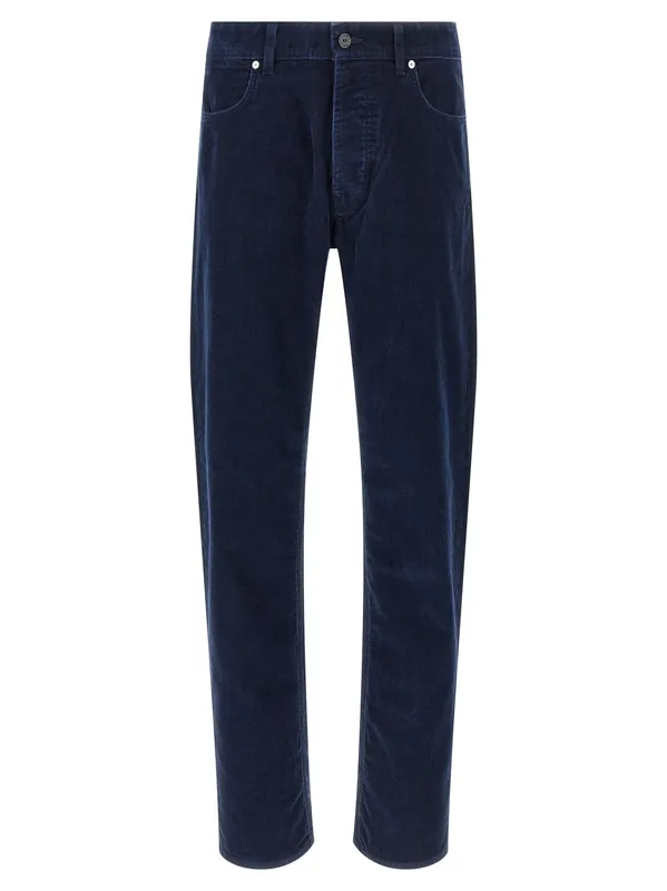 Corduroy Pants Blue - Stone Island