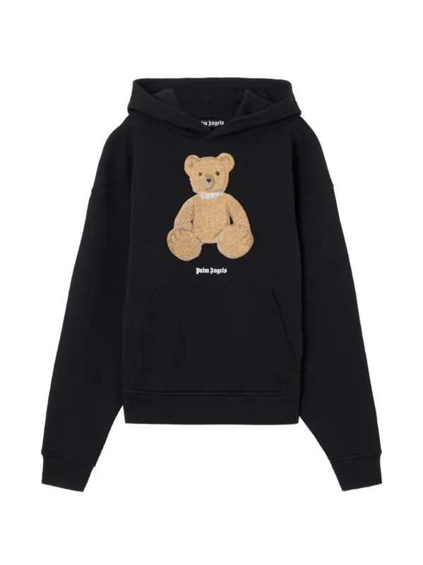 Bear Cotton Hoodie - Palm Angels