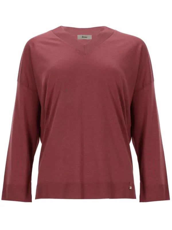 Maglia In Glam Knit Effect - Herno