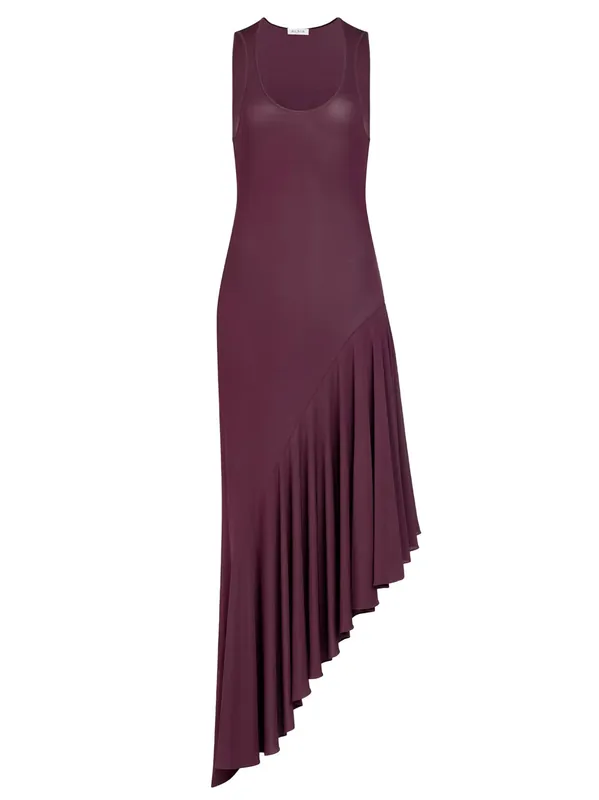 Asymmetric Dress In Fluent Jersey - Alaïa