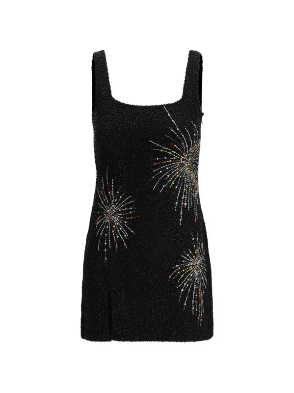 Beaded Dress - Staud