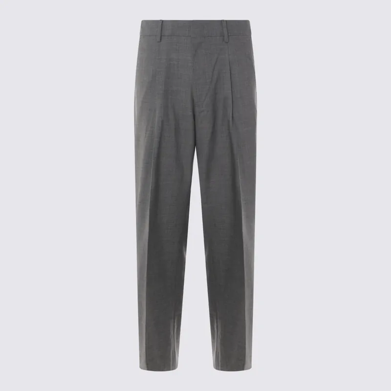 Trousers Light Grey Melange - Nn.07