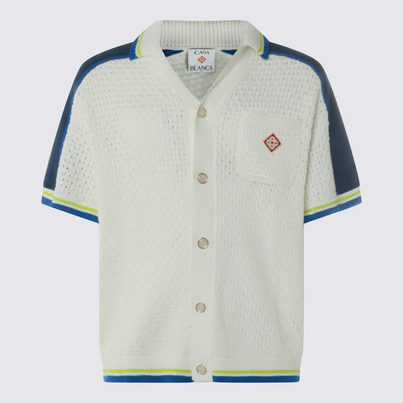 Shirts White Blue - Casablanca