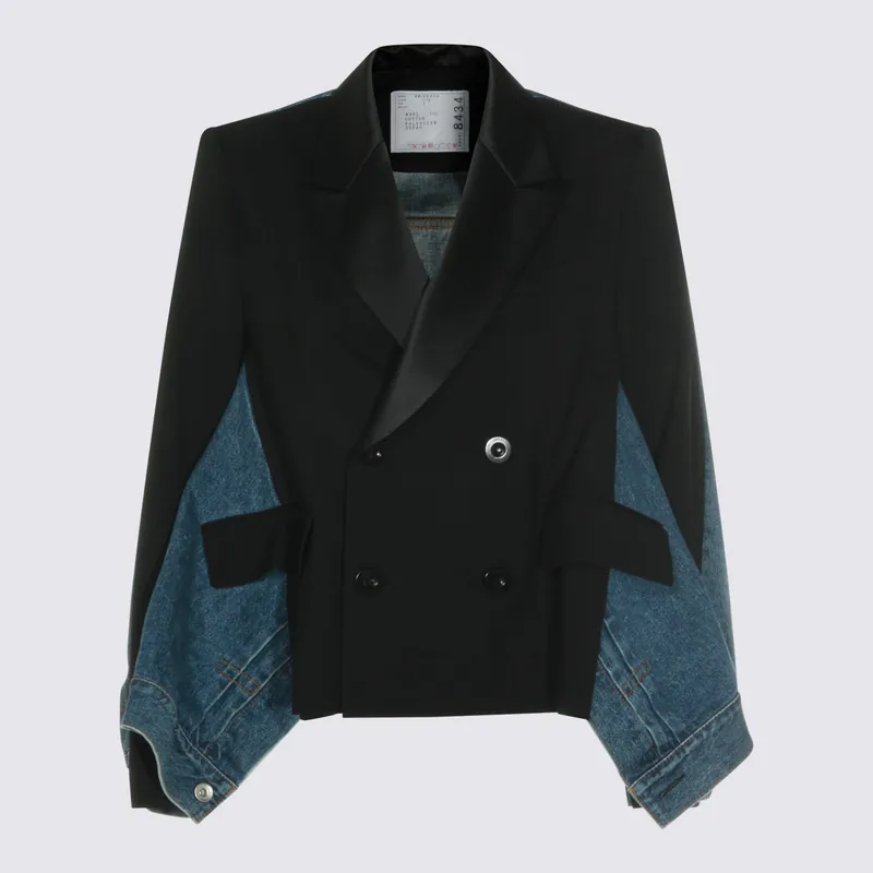 Jackets Black/Blue - Sacai