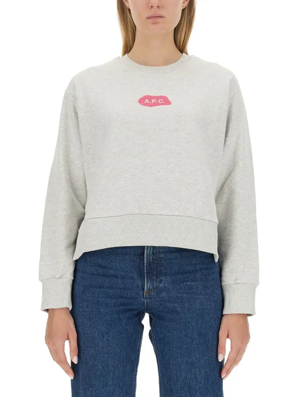 Sweatshirt With Logo - A.P.C.
