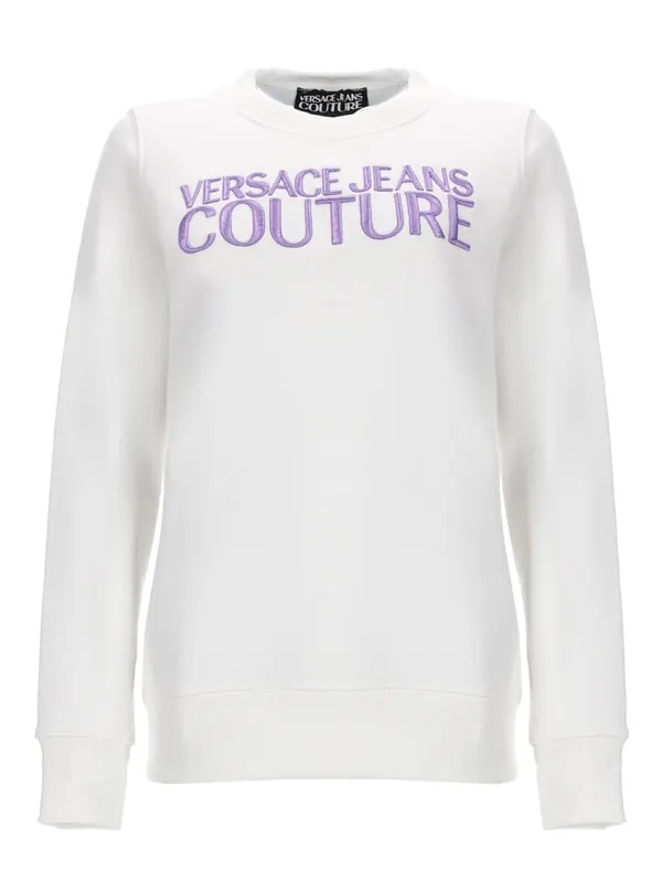 Felpa In Jersey Di Cotone - Versace