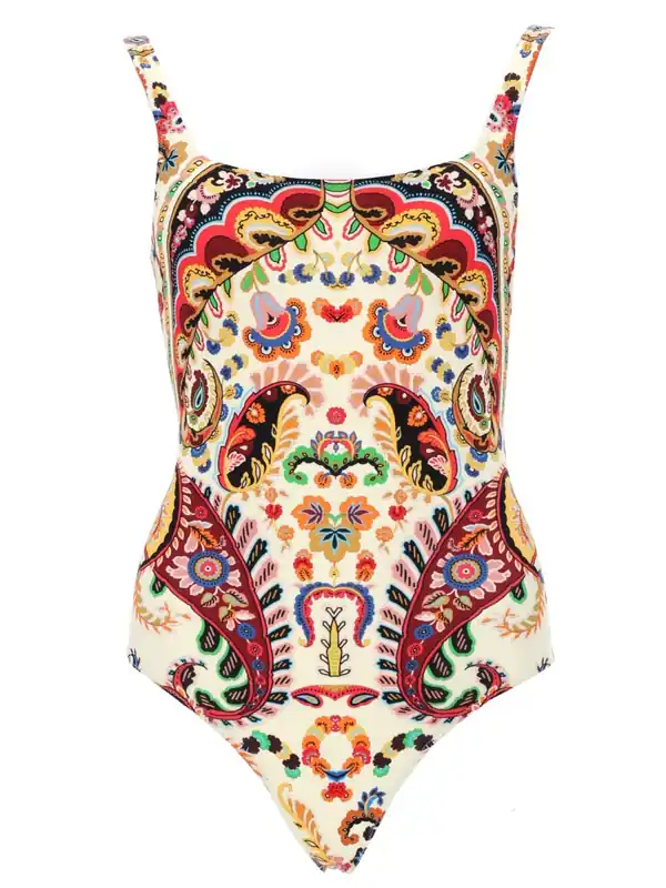 Costume Intero Con Motivo Paisley Floreale - Etro