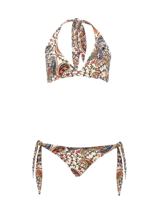 Costume Bikini Con Motivo Paisley Floreale - Etro