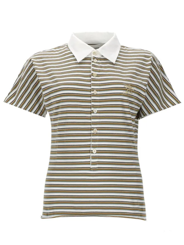 Polo A Righe - Golden Goose