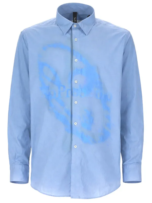 Camicia Con Stampa Logo - No Problemo