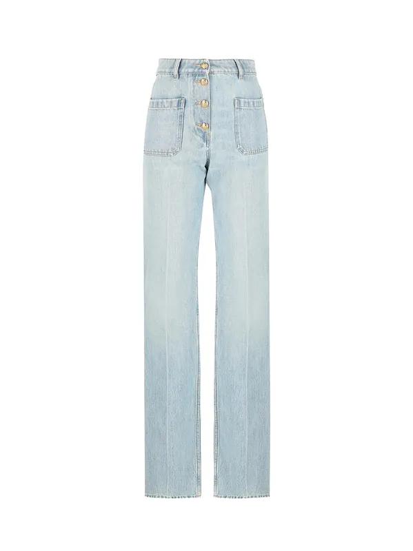Chez Valentino Cotton Jeans - Valentino Garavani