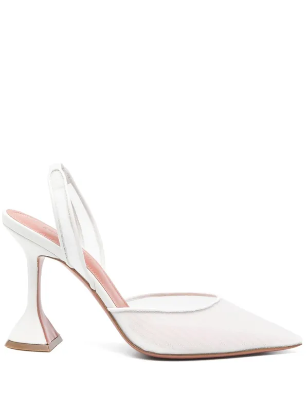 Holli Slingback Pumps - Amina Muaddi