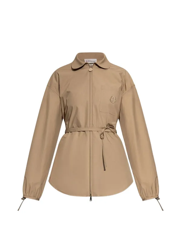 Cotton Zipped Shirt - Moncler