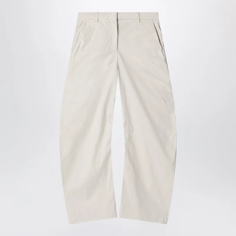 Casual Twill Trousers Light Beige - Acne Studios