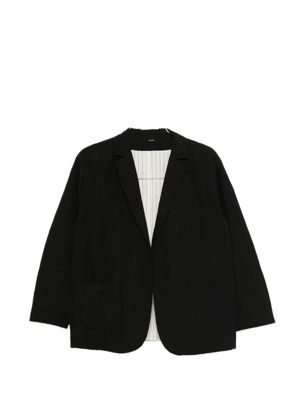 Cotton Blend Blazer Jacket - Apuntob