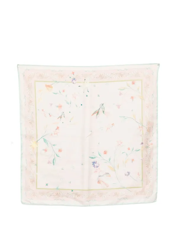 Printed Silk Foulard - Forte_Forte