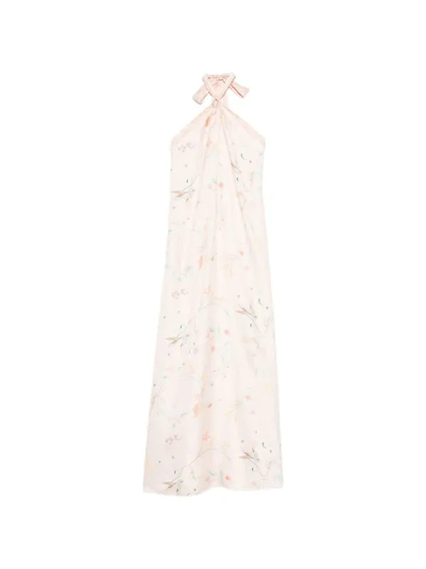 Printed Silk Dress - Forte_Forte