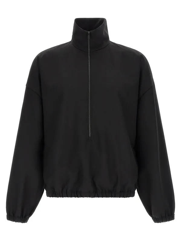 Half-Zip Sweatshirt Black