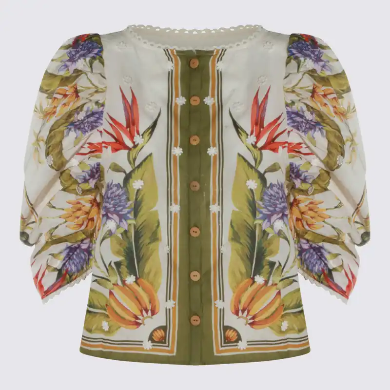 Top Tropical Scarf Sand - Farm Rio