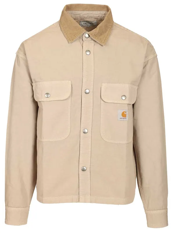 Prescott Shirt Jacket Shirts Grey - Carhartt Wip