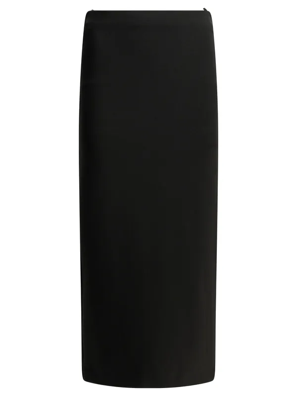 Midi Pencil Skirt Skirts Black - Max Mara
