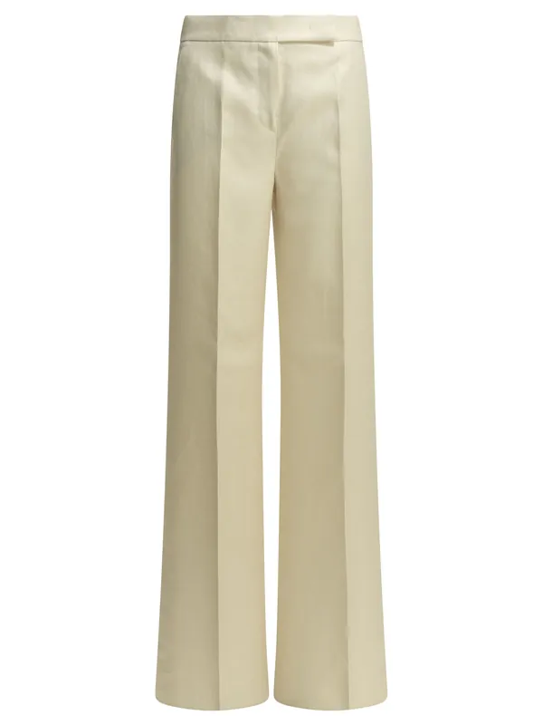Tailored Pants Trousers Beige - Max Mara