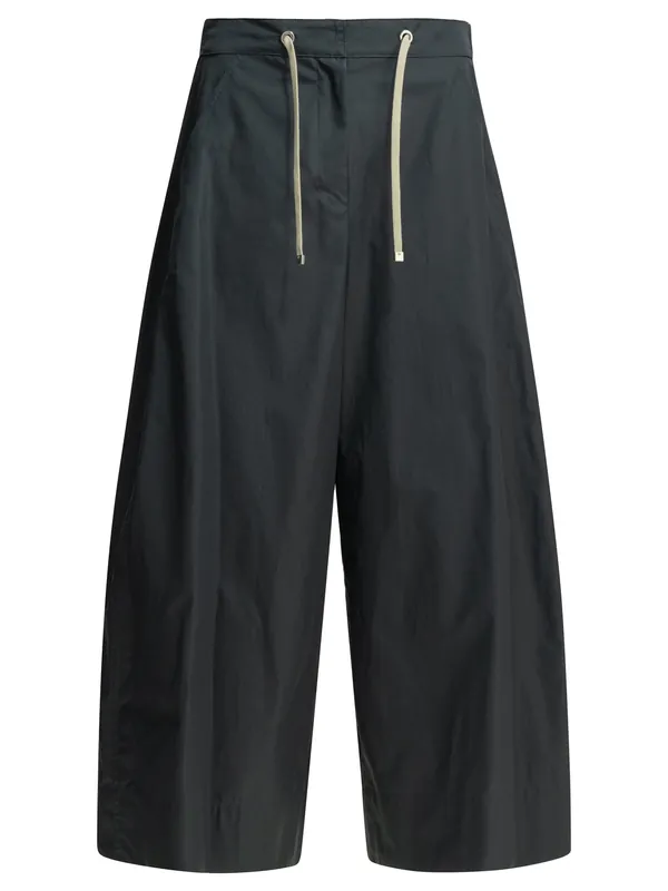 Casual Pants Trousers Blue - Max Mara S