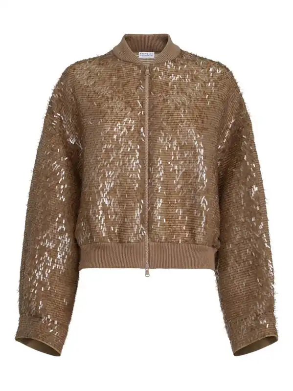Zip-Up Bomber Jacket