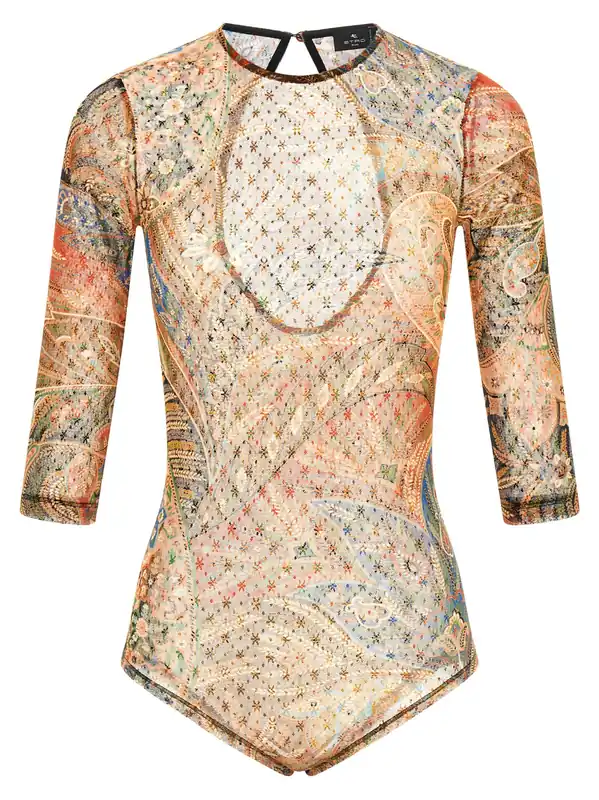 Body Paisley Foliage Tops Multicolor - Etro