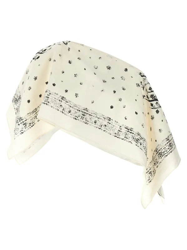 Hood Top Tops White/Black - Alberta Ferretti