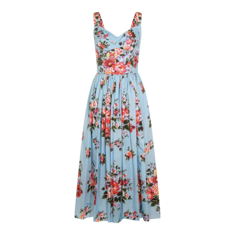 Dresses Fiori F.Do Celeste - Dolce & Gabbana