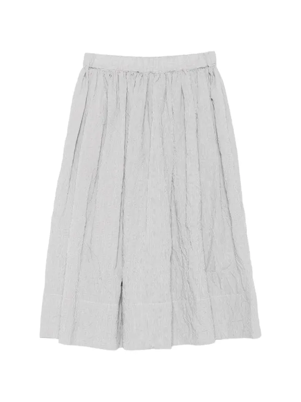 Striped Midi Skirt - Apuntob