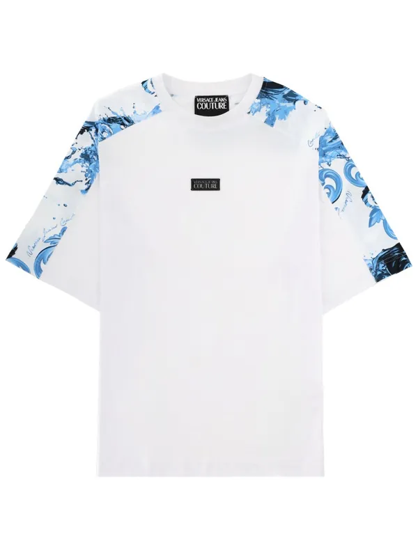 T-Shirt Con Placca Logo