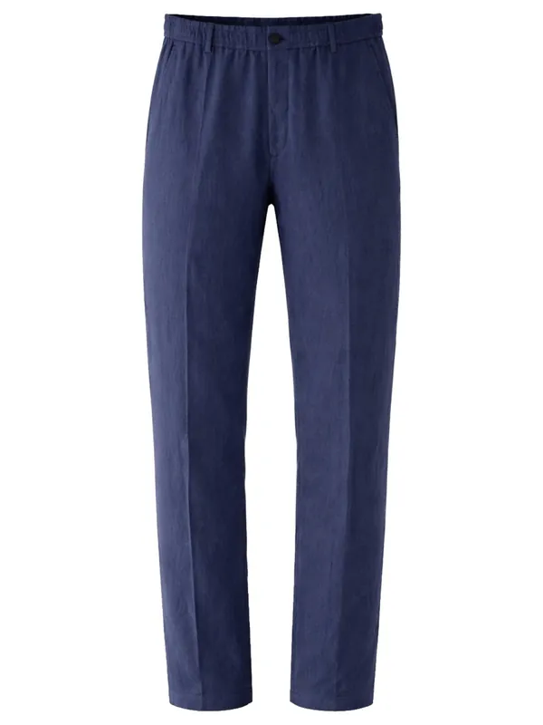 Pantalone In Lino - Emporio Armani