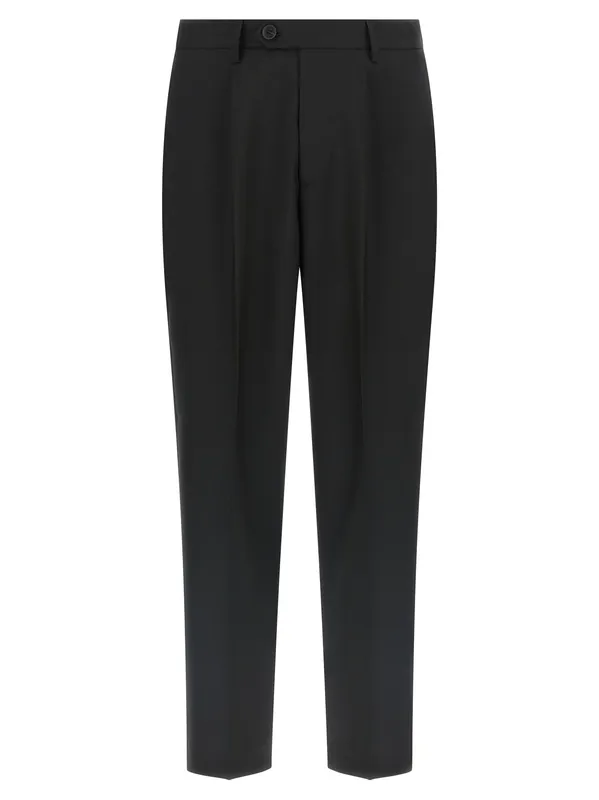 Tailored Trousers Pants Black - Mfpen
