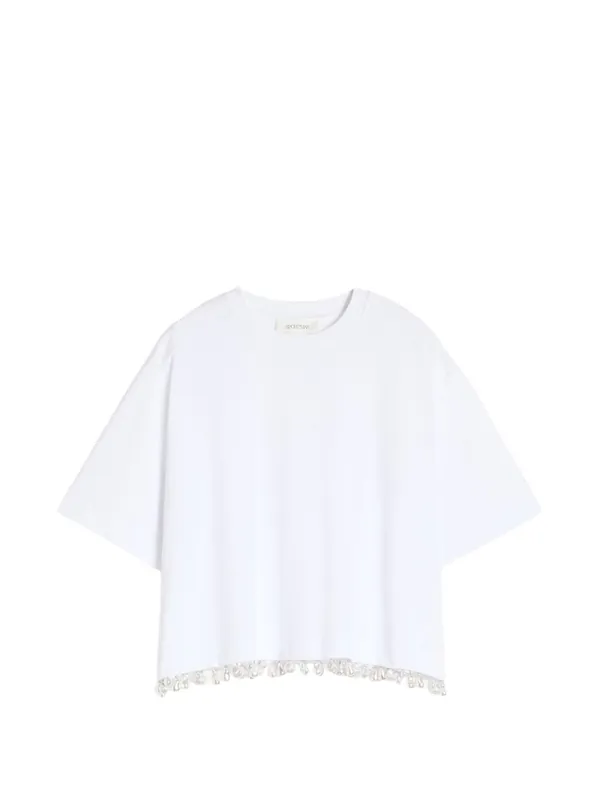 Embellished Cotton T-Shirt