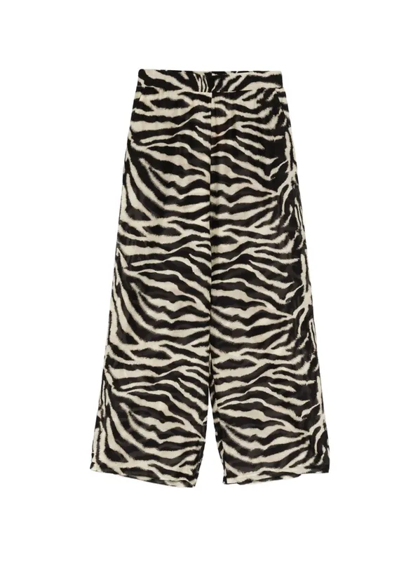 Printed Cotton Trousers - Ermanno Scervino