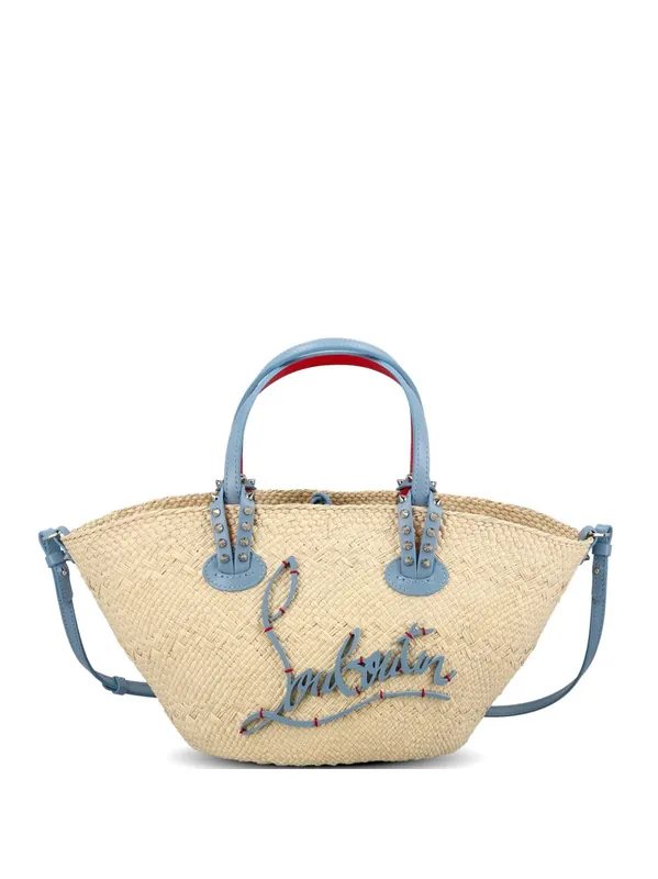 Cabata Mini Rafia Tote Bag - Christian Louboutin