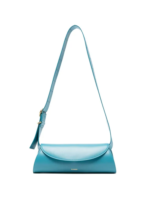 Cannolo Small Leather Shoulder Bag - Jil Sander