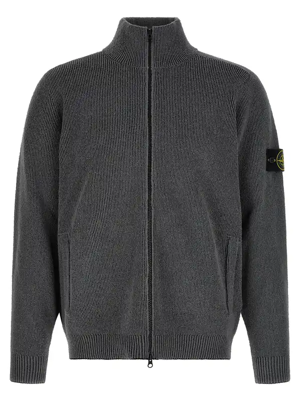 5100034 Sweaters And Cardigans Gray - Stone Island