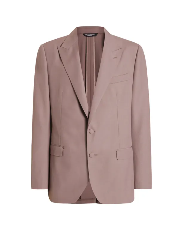 Taormina Virgin Wool Blazer - Dolce & Gabbana