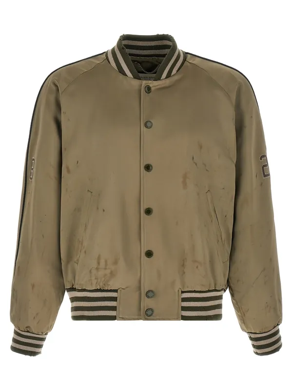 Journey Puffer Jackets Green - Golden Goose