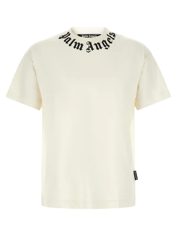 Neck Logo T-Shirt White/Black