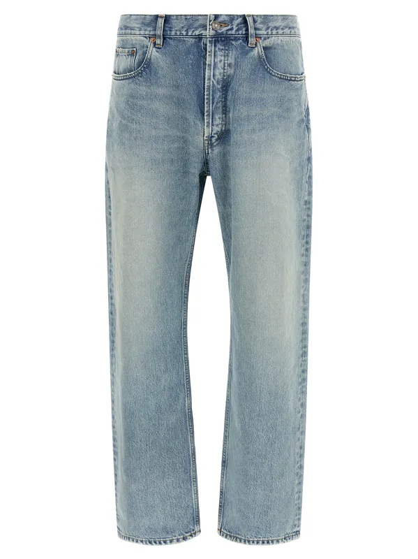 Wide Leg Jeans Light Blue - Saint Laurent