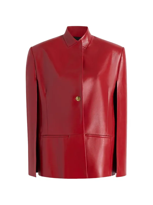 Dolso Leather Jacket - Khaite