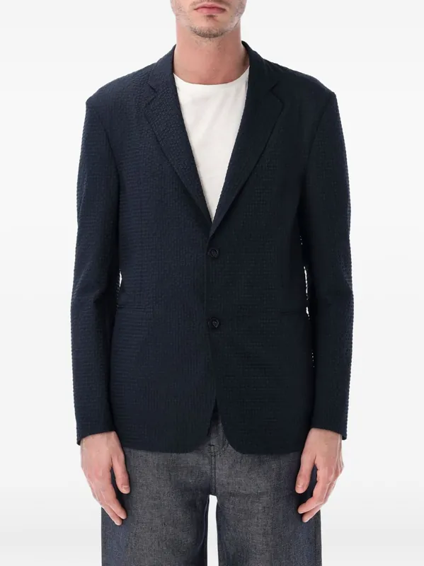 Single-Breasted Blazer Jacket