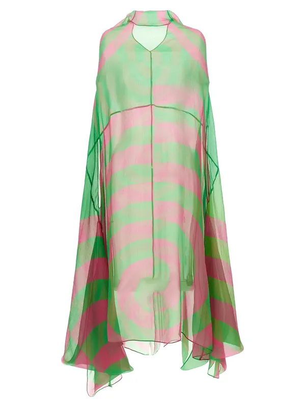 Ducy Dresses Green - Dries Van Noten