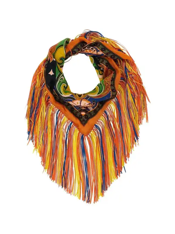 Floral Jacquard Scarf - Etro