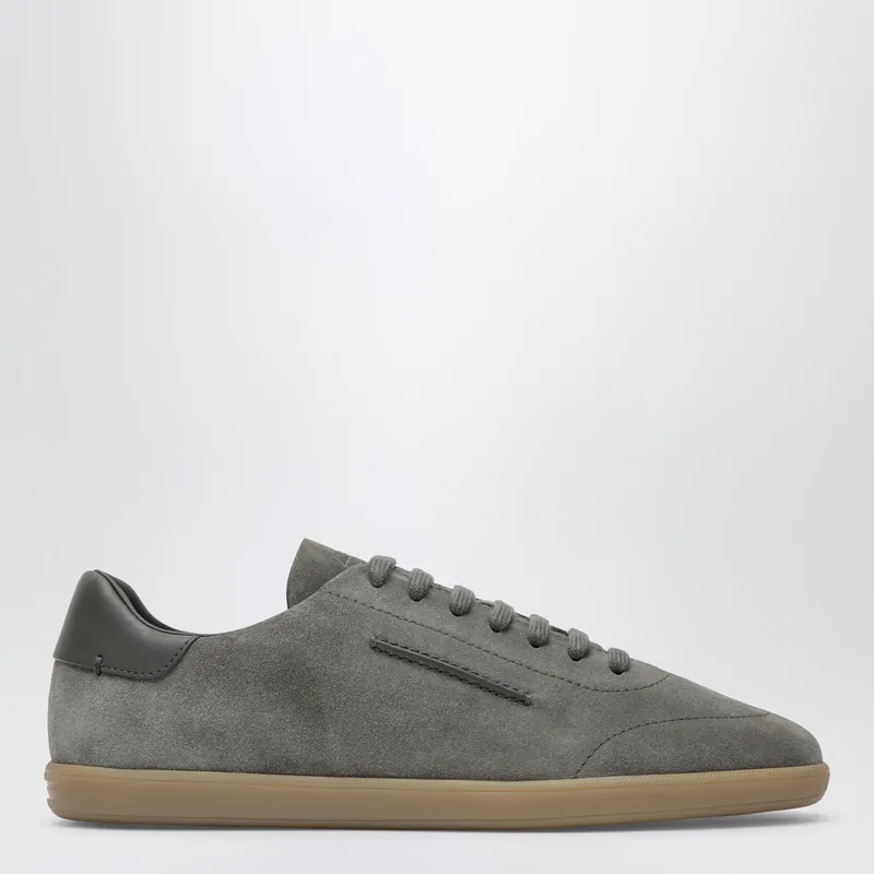 Grey Suede Sneakers - Zegna