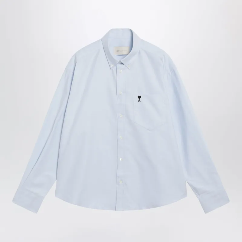 Light Blue Ami De Coeur Shirt By Ami Paris